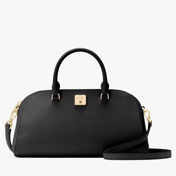 kate spade Handbags - Kate Spade Phoebe Satchel Elegant Black Handbag Bag